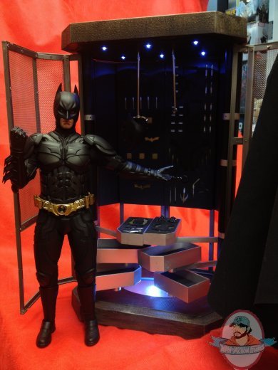 1/6 Scale Batman Arms Depot Armory Collectible Scene Fitting 1/6 Scale Batman Arms Depot Armory Collectible Scene Fitting