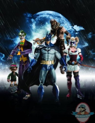 Batman: Arkham Asylum Series 1 Set of 4 Figures by DC Direct Batman: Arkham Asylum Series 1 Set of 4 Figures by DC Direct
