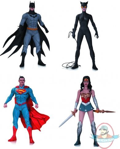 DC Designer Action Figure Series 1 Set of 4 by Jae Lee DC Designer Action Figure Series 1 Set of 4 by Jae Lee