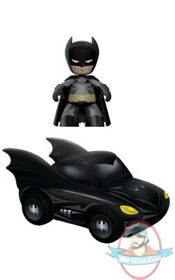 Batman Mini-Mezitz with Batmobile by Mezco Batman Mini-Mezitz with Batmobile by Mezco