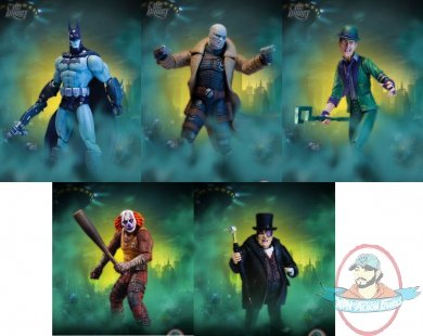 Arkham City Series Bundle  1 2 3 Dc Direct Play Arts Batman Robin 
