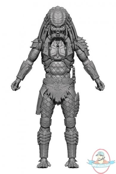 Predator 2 1/18 Scale Lost Predator Action Figure Hiya Toys