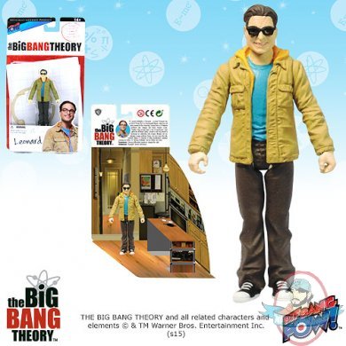 The Big Bang Theory 3 3/4-Inch Figures Series 1 Dr. Leonard Hofstadter The Big Bang Theory 3 3/4-Inch Figures Series 1 Dr. Leonard Hofstadter