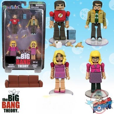 The Big Bang Theory Minimates Set 2 Bif Bang Pow! The Big Bang Theory Minimates Set 2 Bif Bang Pow!