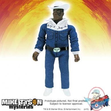 Mike Tyson Mysteries Mike Tyson Cowboy 8-Inch Figure By Bif Bang Pow!