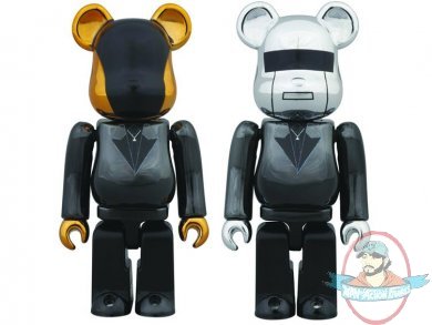 Daft Punk Bearbrick 2 pack Set Random Access Memories by Medicom