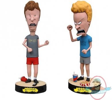 Beavis & Butt-head Head Knockers Set of 2 by NECA