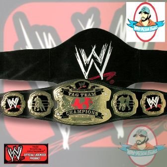 WWE Deluxe Raw Tag Team Champ Adult Size Replica Belt WWE Deluxe Raw Tag Team Champ Adult Size Replica Belt