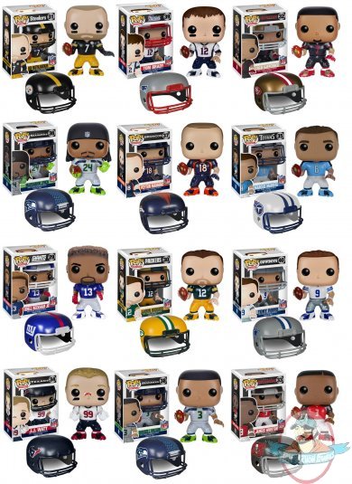 NFL POP! Series 2 Set of 12 Vinyl Figures by Funko NFL POP! Series 2 Set of 12 Vinyl Figures by Funko