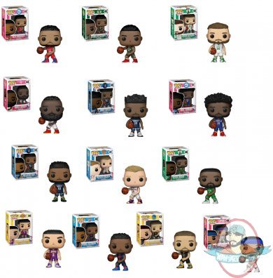 POP! NBA Set of 13 Vinyl Figures by Funko