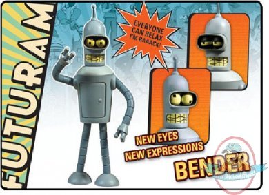 Futurama Bender Action Figure By Toynami Futurama Bender Action Figure By Toynami