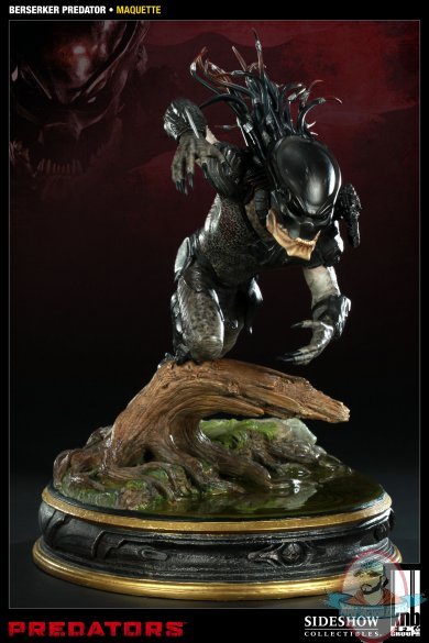 Predators The Berserker Predator Maquette by Sideshow Collectibles