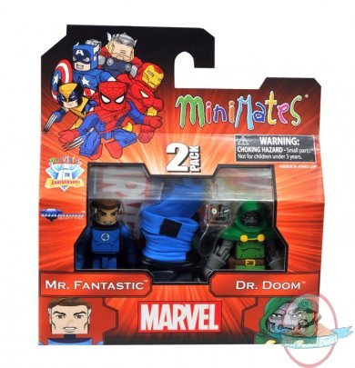 Marvel Minimates 'Best Of' Wave 2 Mr. Fantastic & Dr. Doom 2 pack Marvel Minimates 'Best Of' Wave 2 Mr. Fantastic & Dr. Doom 2 pack