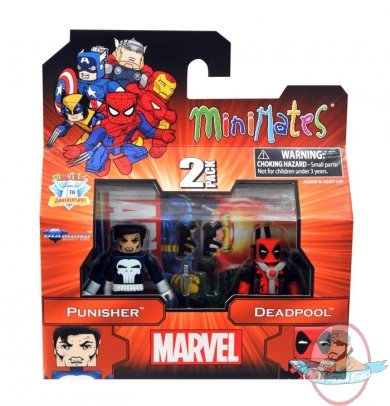 Marvel Minimates 'Best Of' Wave 2 Punisher & Deadpool 2 pack Marvel Minimates 'Best Of' Wave 2 Punisher & Deadpool 2 pack