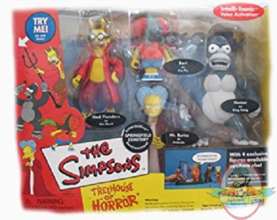 The Simpsons Treehouse of Horror Springfield Cemetery 