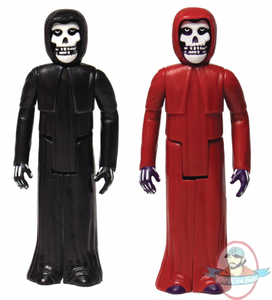 Misfits Midnight Black & Crimson Red Fiend ReAction Figure Super 7 Misfits Midnight Black & Crimson Red Fiend ReAction Figure Super 7