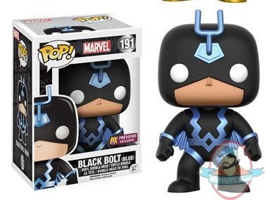 Pop! Marvel Black Bolt Blue Previews Exclusive #191 Vinyl Figure Funko