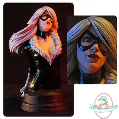 Spider-Man Marvel Black Cat Mini Bust by Gentle Giant USED LIKE NEW Spider-Man Marvel Black Cat Mini Bust by Gentle Giant USED LIKE NEW