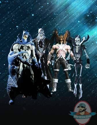 Blackest Night Series 5 Set Of 4 by DC Direct Blackest Night Series 5 Set Of 4 by DC Direct