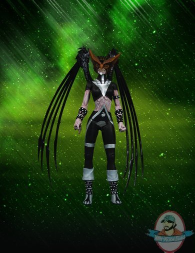 Blackest Night Series 6 Black Lantern Hawkgirl Action Figure DC Direct Blackest Night Series 6 Black Lantern Hawkgirl Action Figure DC Direct