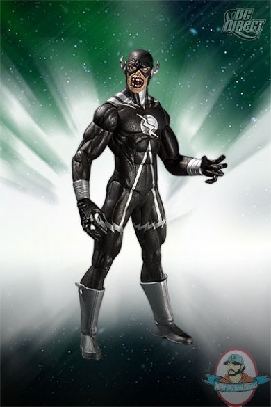 Blackest Night Series 8 Black Lantern Flash Professor Zoom Figure Blackest Night Series 8 Black Lantern Flash Professor Zoom Figure