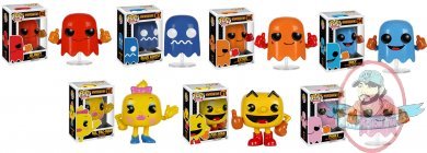 Pop! Games PAC-MAN Set of 7 Vinyl Figure by Funko