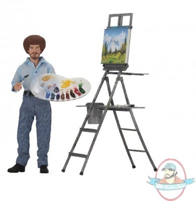 Bob Ross 8 inch Retro Action Figure by Neca Bob Ross 8 inch Retro Action Figure by Neca