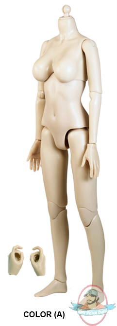 1/6 Scale 1.0 Female Medium bust body FB01-M A Pale Light Tan 
