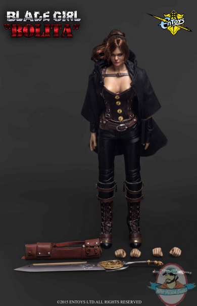 1/6 Scale Blade Girl Bolita 12 inch Action Figure Entoys