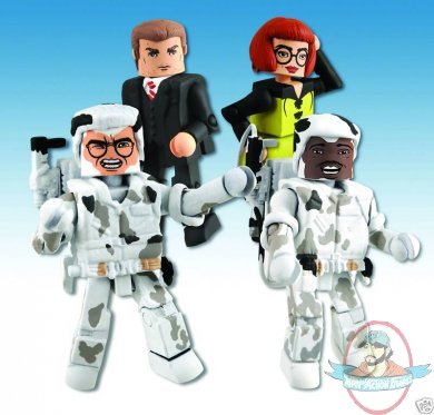 Minimates 4 Pack Ghostbusters Series 3 Moc Minimates 4 Pack Ghostbusters Series 3 Moc