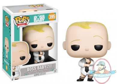 Pop! Movies Boss Baby Diaper and Tie #395 Vinyl Figure Funko