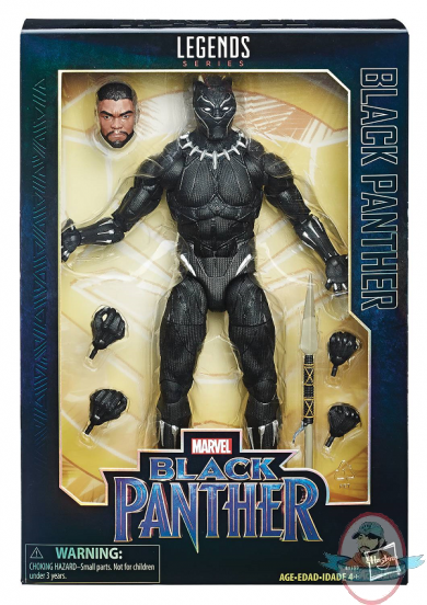 Marvel Black Panther Legends Black Panther 12-Inch Figures by Hasbro Marvel Black Panther Legends Black Panther 12-Inch Figures by Hasbro