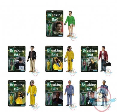 Breaking Bad ReAction 3 3/4-Inch Figures Set of 7 Funko