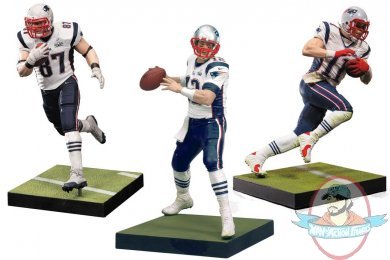 McFarlane NFL 3-Pack New England Patriots Brady/Gronkowski/Edelman