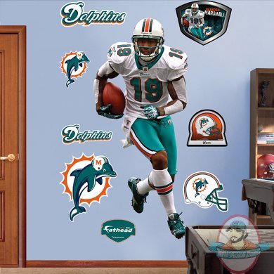 Fathead Brandon Marshall Miami Dolphins NFL Fathead Brandon Marshall Miami Dolphins NFL