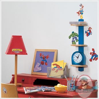 Spider-Man & Friends Wall Stickers Roommates Hulk X-Men