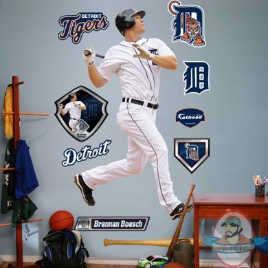 Fathead Fat head Brennan Boesch Detroit Tigers Fathead Fat head Brennan Boesch Detroit Tigers