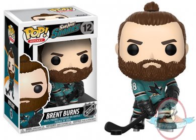 Pop! NHL Hockey Series 2 Brent Burns #12 Vinyl Figure by Funko