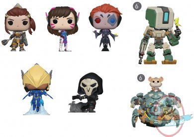 Pop! Games Overwatch Series 5 Set of 7 Figures Funko Pop! Games Overwatch Series 5 Set of 7 Figures Funko