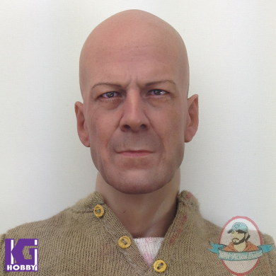 1/6 Scale Head Sculpt Bruce Willis for 12 inch Figures Joe Colton