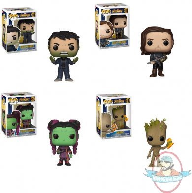 Pop! Marvel Avengers Infinity War Series 2 Set of 4 Figures Funko