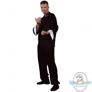 Bruce Lee Black Kung Fu Costume  (Medium)