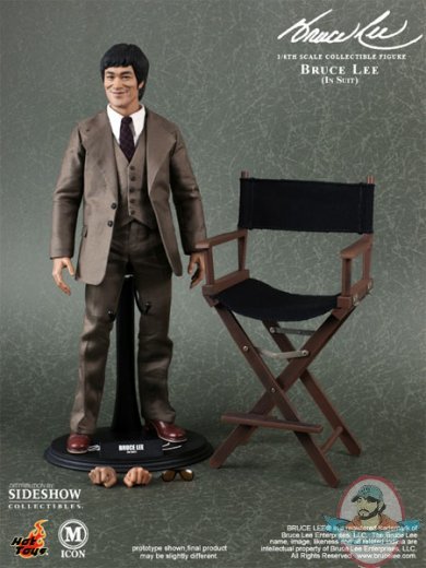 1/6 Scale Bruce Lee in 70s Suit by Hot Toys