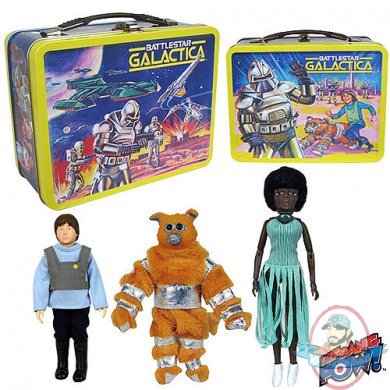 SDCC Battlestar Galactica 35th Anniversary Set Tin Tote Bif Bang Pow!
