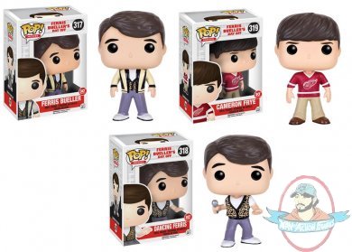 Pop! Movies: Ferris Bueller's Day Off Set of 3 Figures Funko