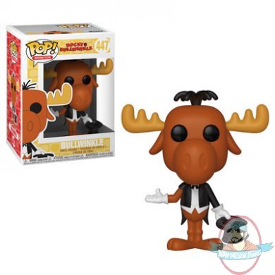 Pop! Animation Rocky & Bullwinkle Bullwinkle #447 Vinyl Figure Funko