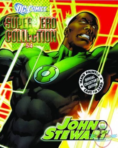 Green Lantern DC Superhero Eaglemoss #54 John Stewart Green Lantern DC Superhero Eaglemoss #54 John Stewart