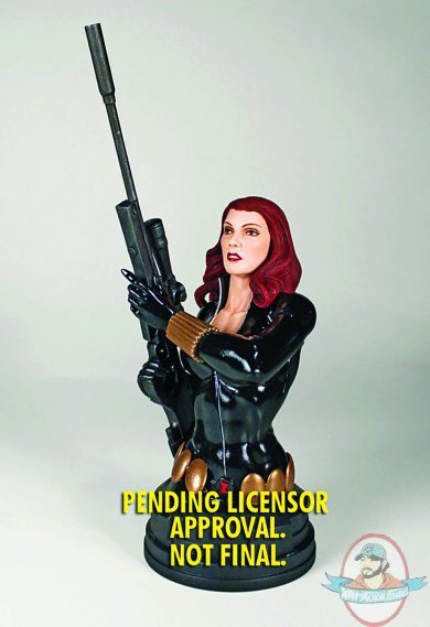 Black Widow 9.5" Mini Bust by Gentle Giant Black Widow 9.5" Mini Bust by Gentle Giant