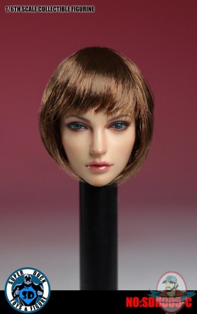 Super Duck 1:6 Cosplay Series European Headsculpt with Short Hair