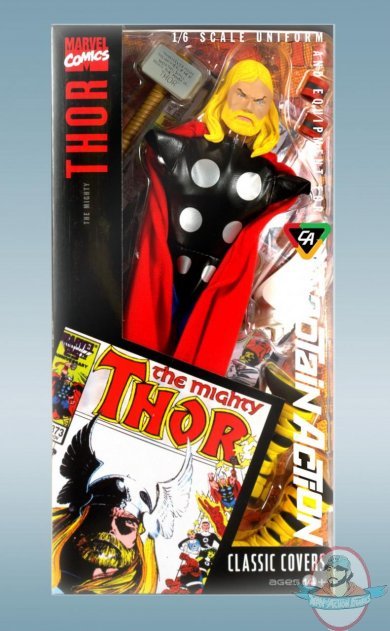 Captain Action Classic Cover Thor Costume Set by Round Two Captain Action Classic Cover Thor Costume Set by Round Two